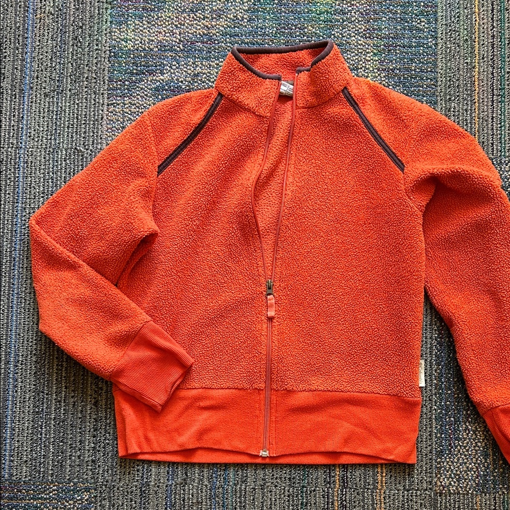 ✨Columbia ✨ Women's Cozy & Cute Orange Zip-Up Fleece